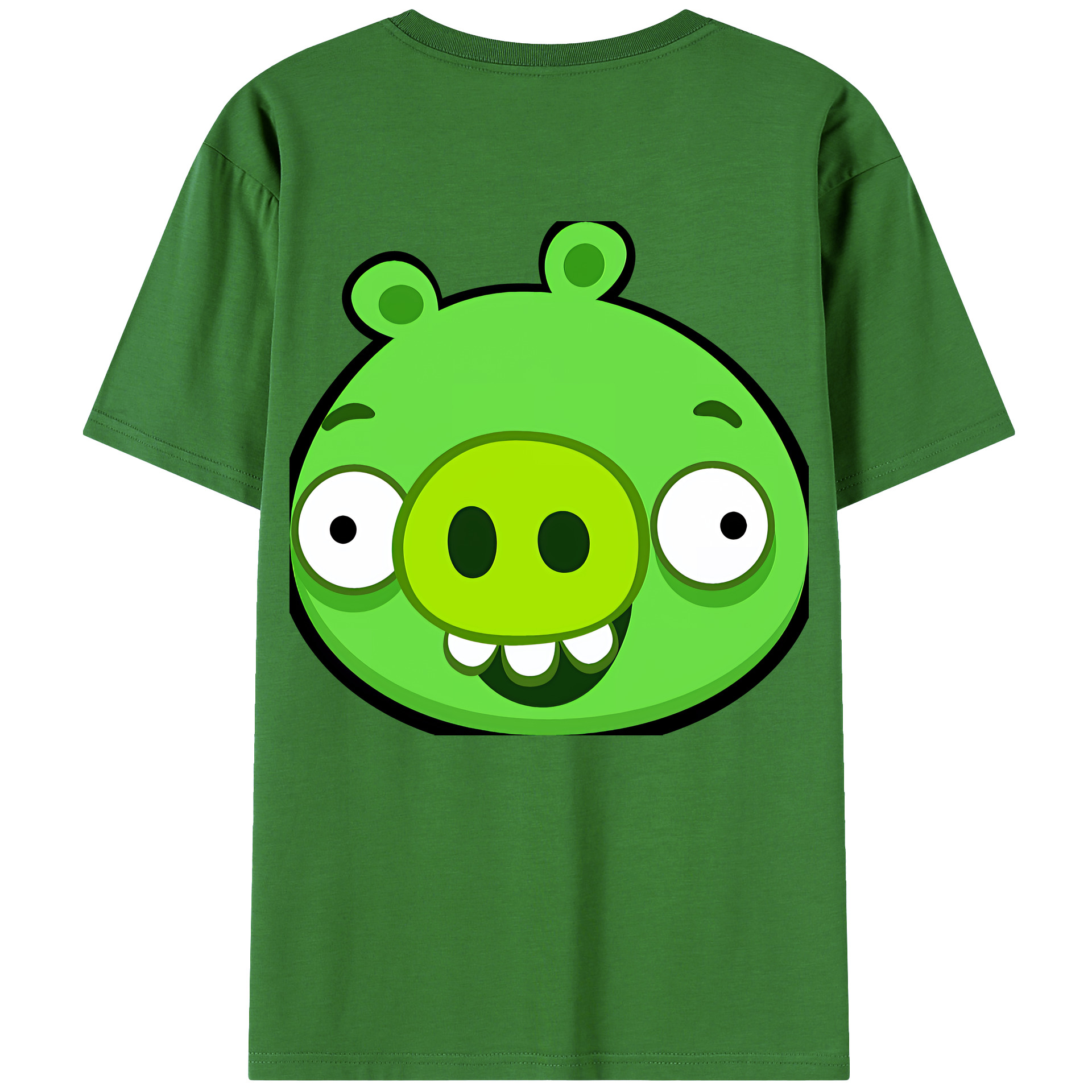 （画像用） Angry Birds アングリーバード レディース半袖Tシャツ(バックプリント)
